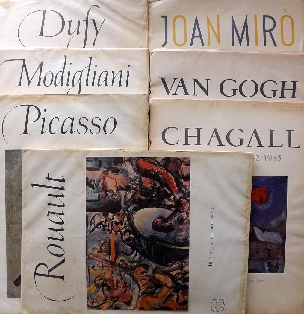 Art Treasures of the Word, Van Gogh & Chagall Peintures & Joan Miro Ou Le Poete Prehistorique - 7 - Image 2 of 9