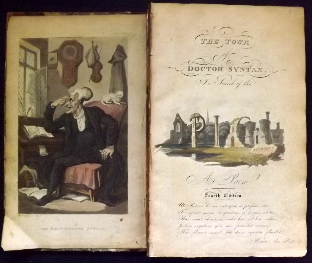 Combe, William - The Tour of Doctor Syntax Through London & In Search of the Picturesque, 2 Vols, 49 - Image 2 of 7