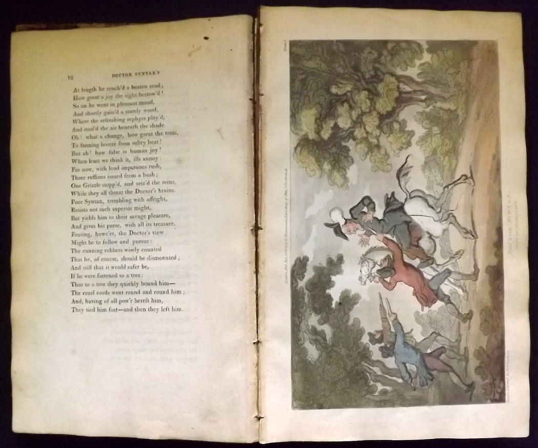 Combe, William - The Tour of Doctor Syntax Through London & In Search of the Picturesque, 2 Vols, 49 - Image 3 of 7