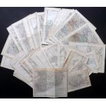 British County Maps 1831-1885 Lot of 84 Steel & Lithographed Maps Lot of 30 Steel Engraved Maps