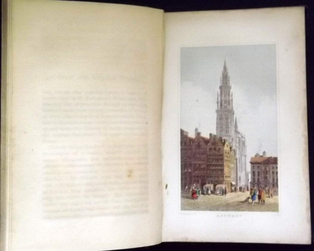 Pugin, Augustus - Paris and its Environs (Vol 1) 100 Views on 50 Plates, 1829 WITH Footsteps of - Image 4 of 7