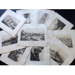 Wood, John George 1812 Lot of 28 Soft Groud Etchings from The Principal Rivers of Wales Lot of 28