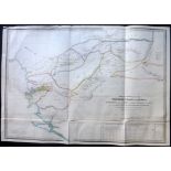 West Africa 1779-1840 Pair of Maps by Bowen and James Wyld "Particular Map of the Western Coast of