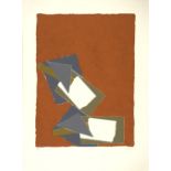 GERARDO RUEDA (Madrid, 1926 - 1996) “Geografía 3” Litografía. 76 x 56 cms. Firmado y numerado: 88/