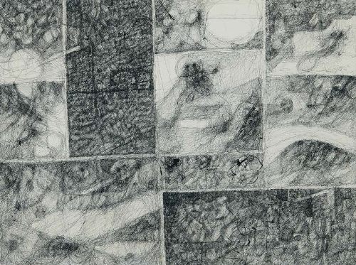 ENRIQUE BRINKMANN (Málaga, 1938) “S.T”, 1966 Tinta china sobre papel. 46 x 61 cms. Firmado y fechado