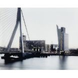 VINCENZO CASTELLA (Nápoles, 1952) “Rotterdam Erasmus Bridge”, 2002 C-print montado sobre