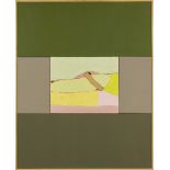 CEFERINO MORENO (Villena, 1934 - 2008) “Sáhara Sur”, 1997 Óleo sobre lienzo.  113 x 91 cms.