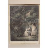 R. M. Meadows, after George Morland.   A pair of coloured stipple engravings titled: “No 1,