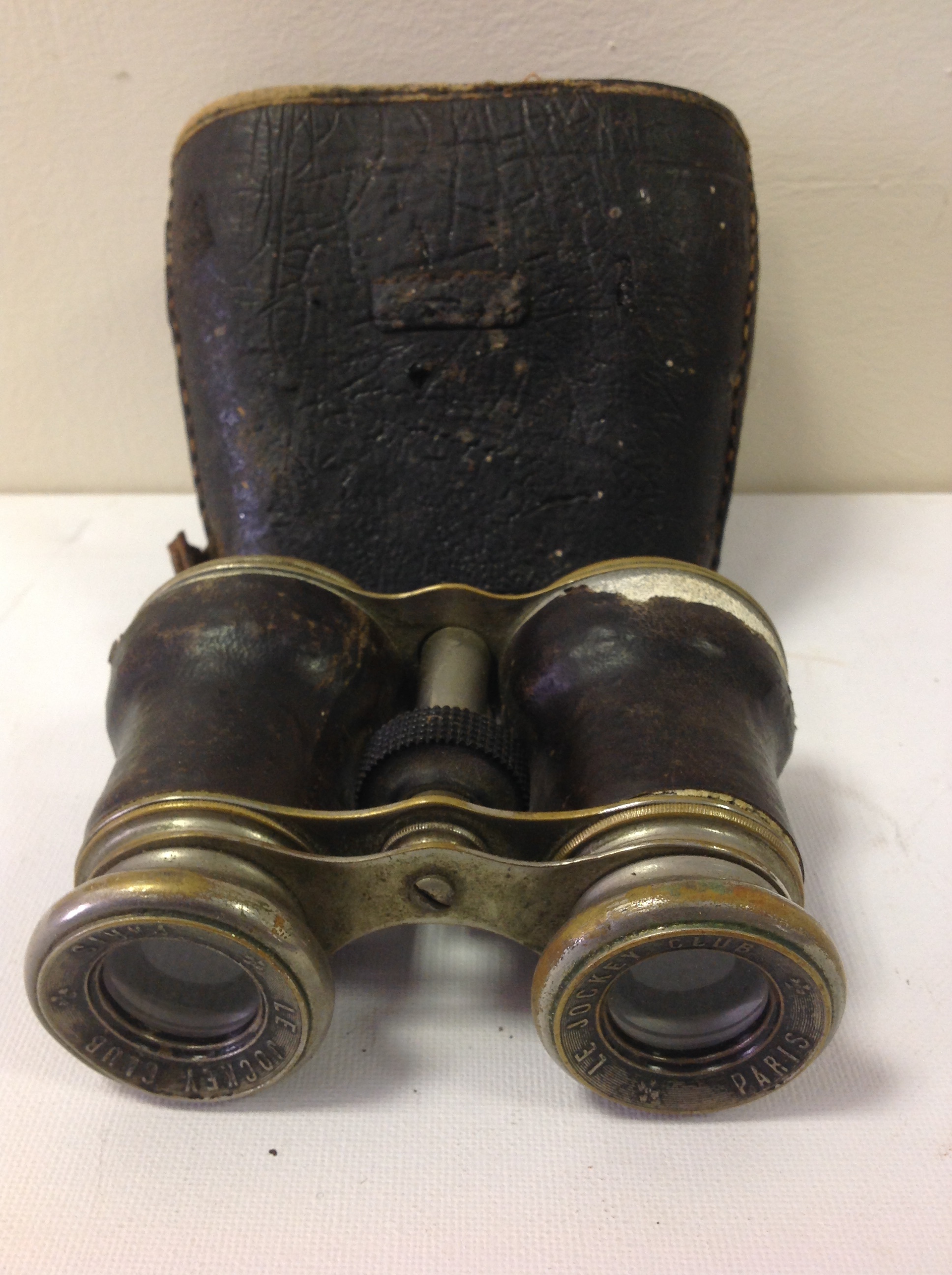 Jockey Club racing binoculars.
