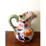 A Masons Ironstone water jug. 28cm