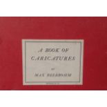 A Book of Caricatures by Max Beerbohn. 1