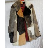 A 1970s rabbit fur coat.