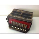 Vintage squeeze box/accordion by Marola.