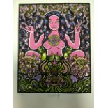 Limited edition signed print 'Babalon /