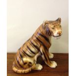 A decorative plaster tiger. French cir 1