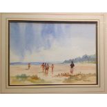 Signed John Taunton watercolour depictin