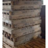 10 x potato chitting crates.