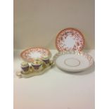 A pair of Royal Crown Derby cake plates,