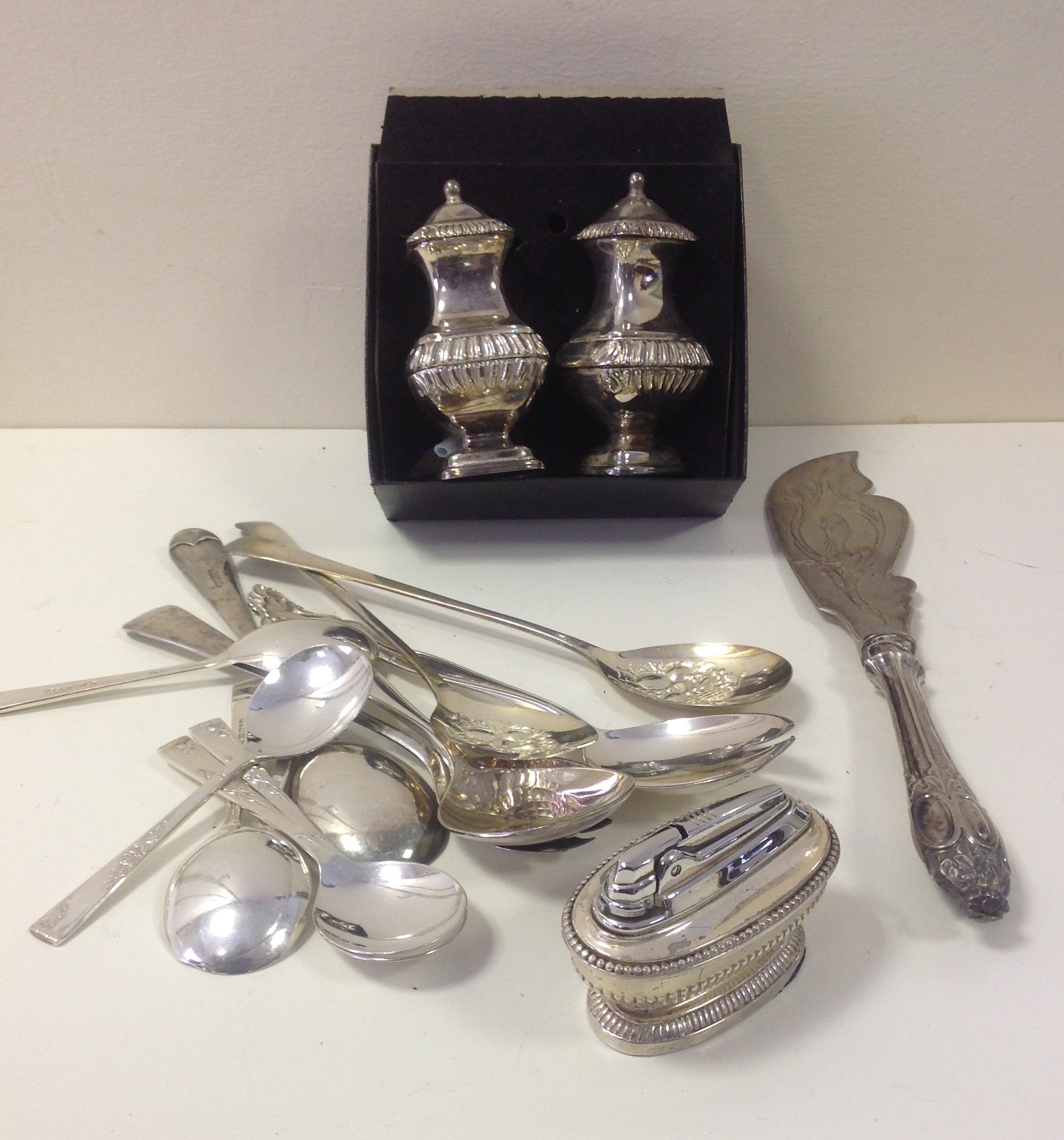 A collection of metalware