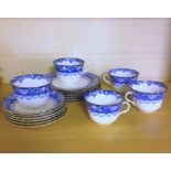 A part Royal Doulton tea set.