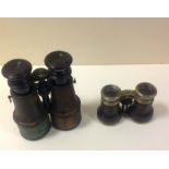 2 pairs of binoculars