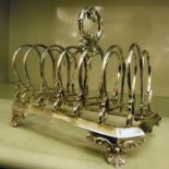 An early Victorian silver six division,