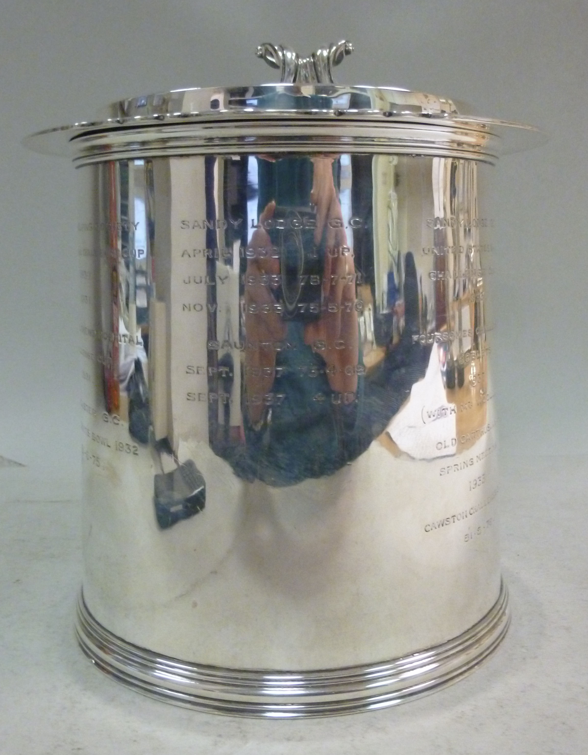 A Georgian design silver tankard of tape - Image 2 of 6