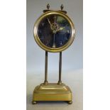 An early 20thC English rack timepiece, t