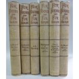 Books: six volumes in the 'Fur, Feather