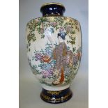 An early 20thC Satsuma earthenware vase