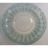 A Lalique Jaffa pattern clear and froste