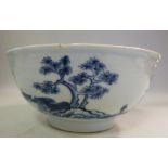 A Nanking Cargo Chinese porcelain footed