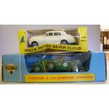 Diecast model vehicles, viz. a Tri-ang S