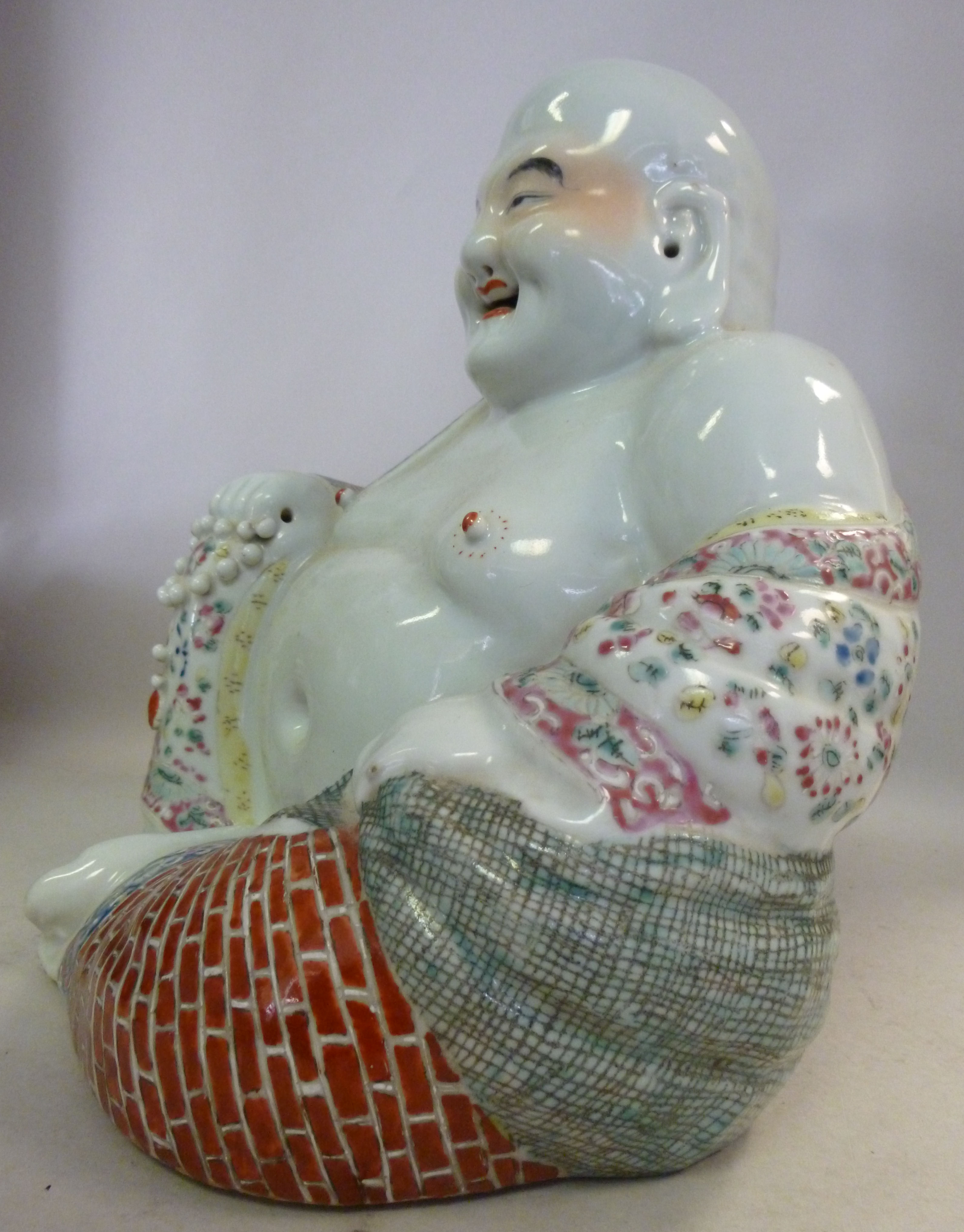 An early/mid 20thC porcelain figure, a s - Image 2 of 6