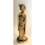 A late 19th/early 20thC Japanese carved