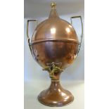 A late 19thC Griffiths & Browett copper