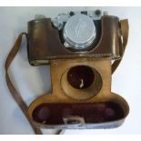 A Leica II camera, No.152150 with lens N
