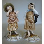 A pair of early/mid 20thC German porcela