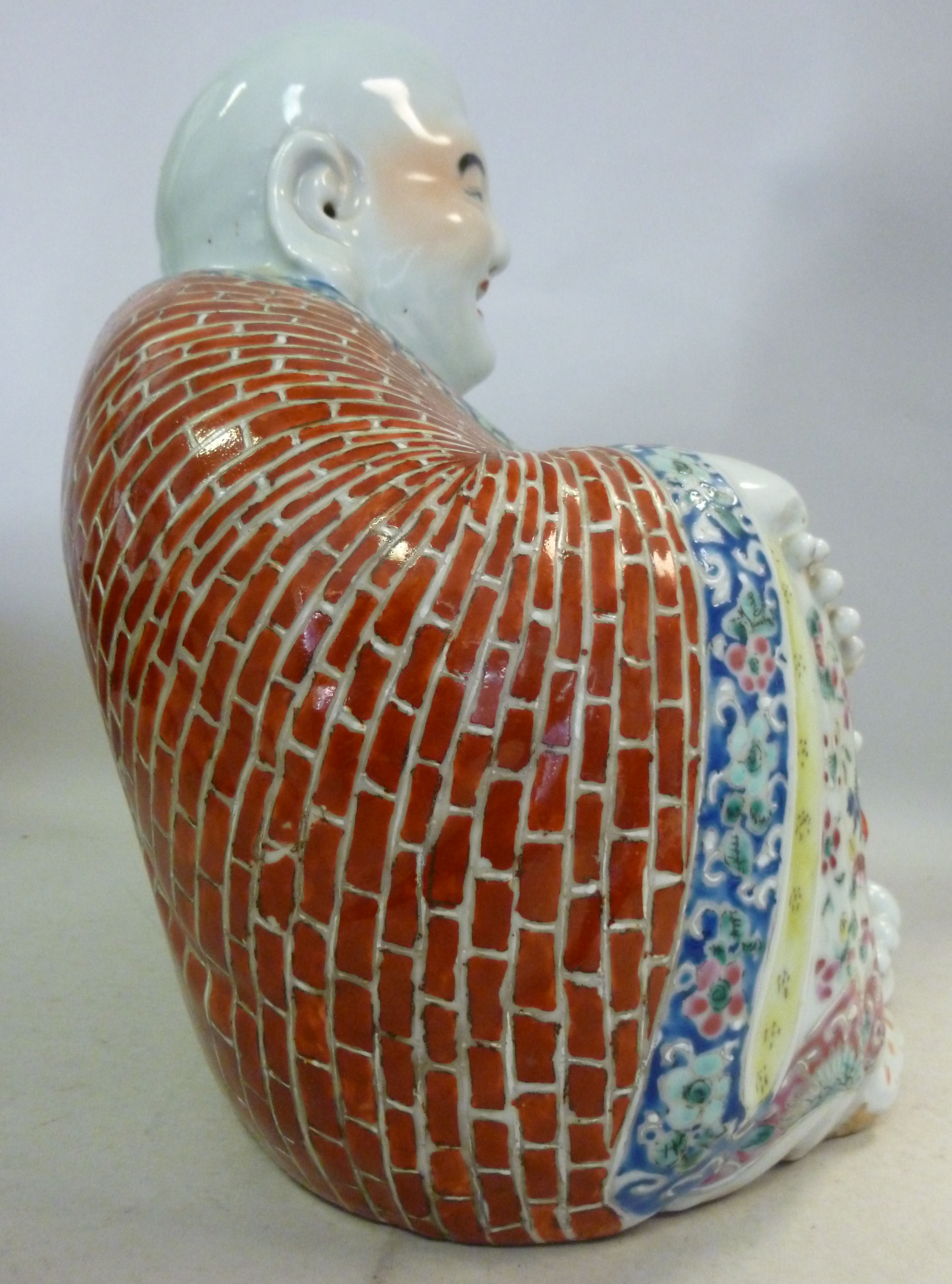 An early/mid 20thC porcelain figure, a s - Image 4 of 6