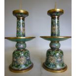 A pair of early 20thC Chinese multi-colo