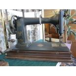 A Wheeler & Wilson D9 manual sewing mach