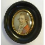 A late 18thC head and shoulders portrait