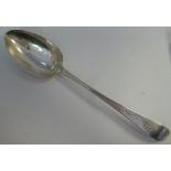 A George III Irish silver tablespoon, th