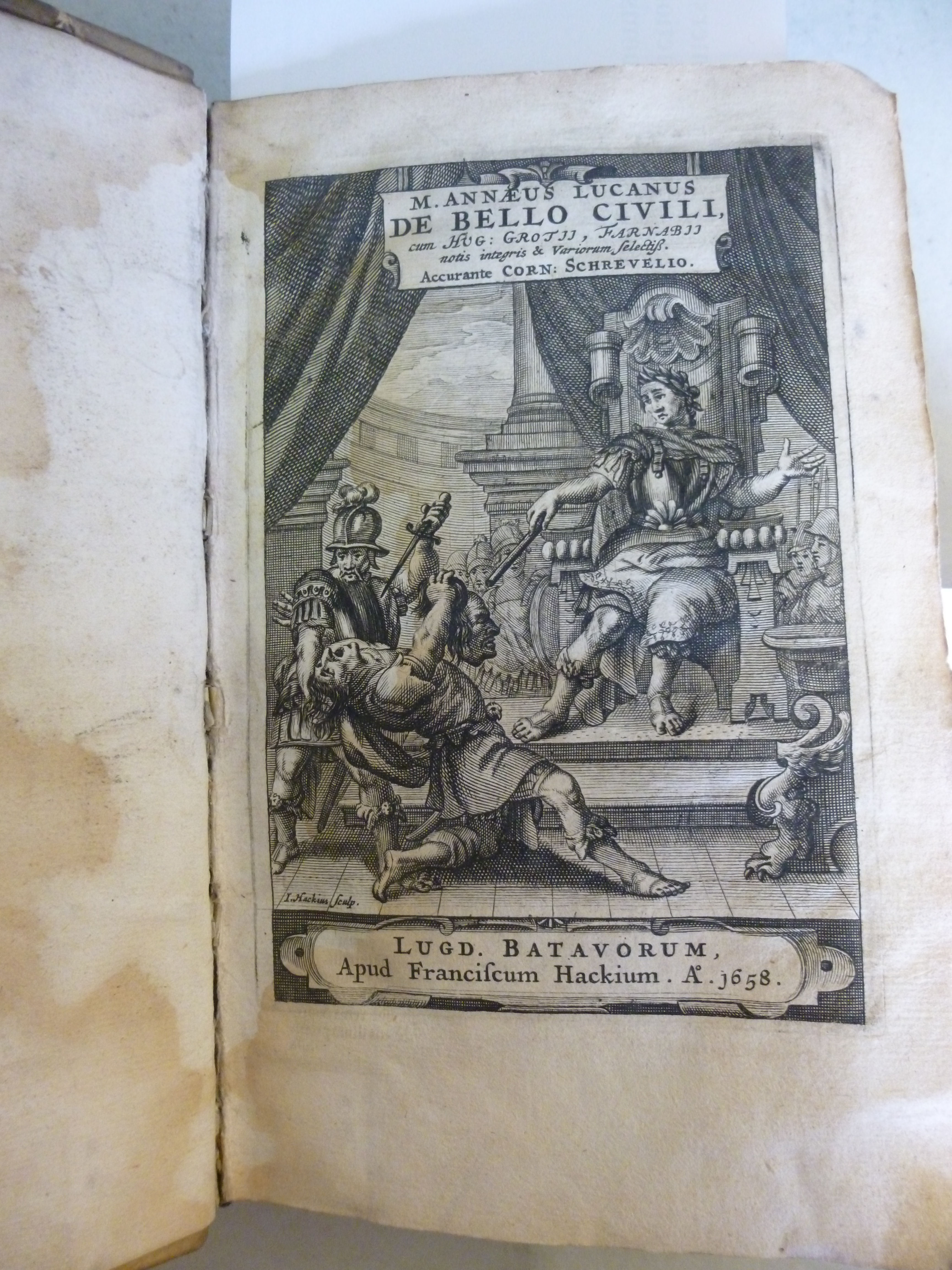 Book: 'De bello civili/M. Annaeus Lucanu - Image 2 of 8