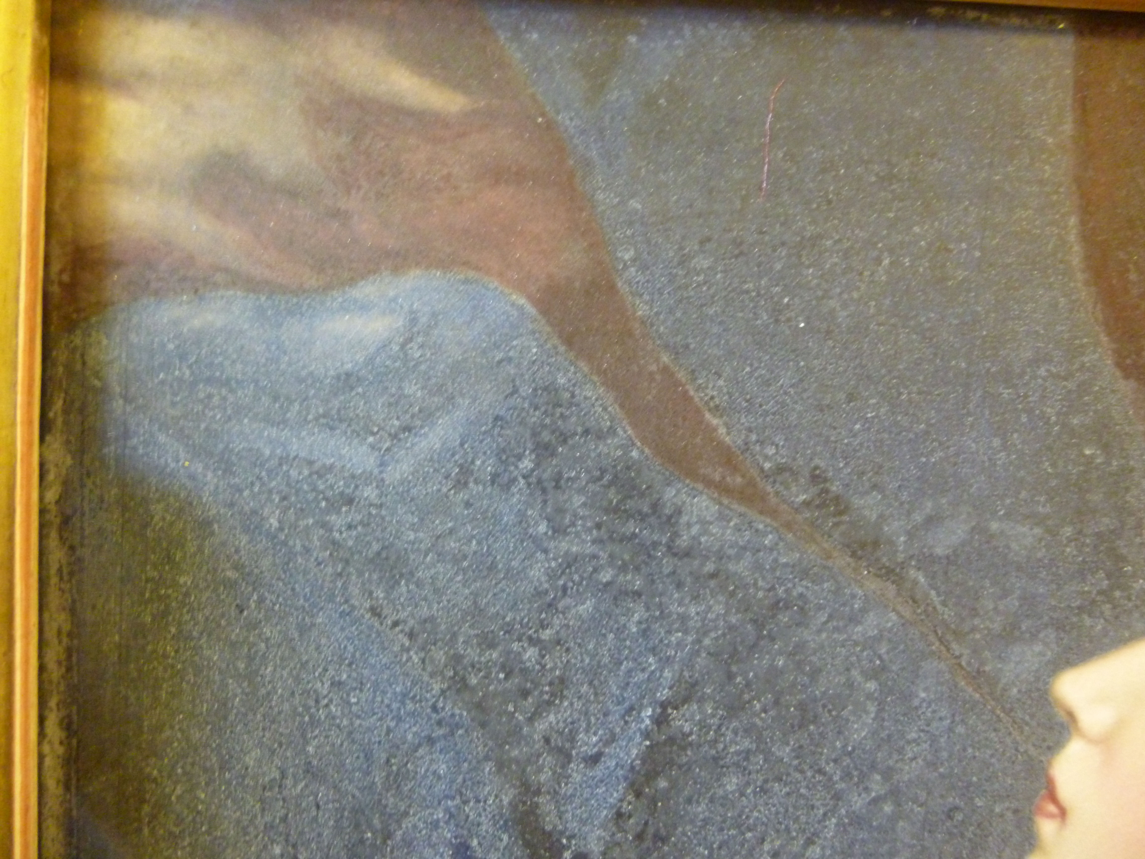 A late 19thC painted porcelain plaque, a - Image 3 of 5