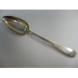 A George III Irish silver tablespoon, th