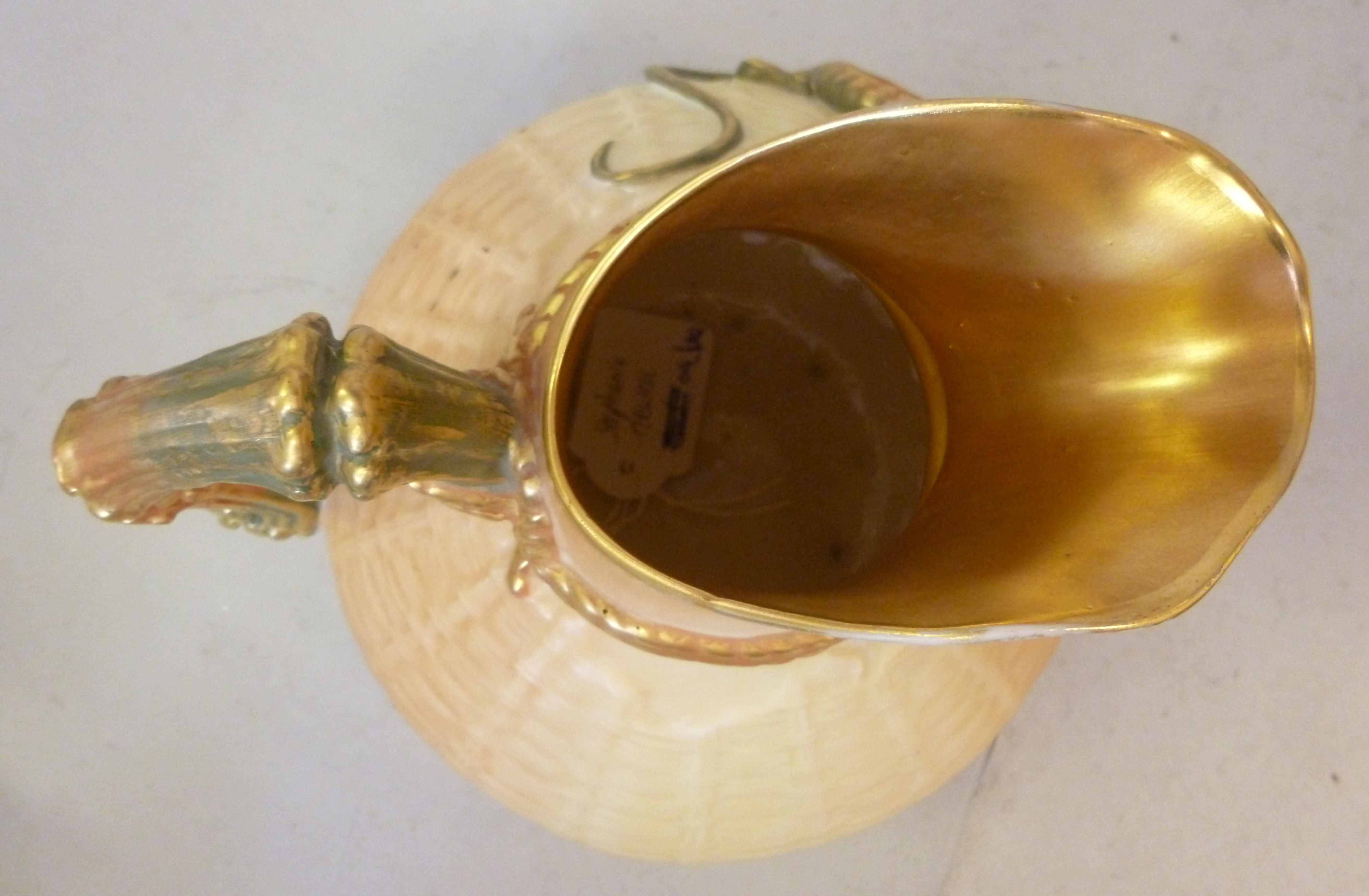 A Royal Worcester gilded blush ivory gla - Image 5 of 6