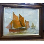 A Friedenson - sailing boats on calm wat