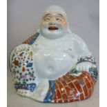 A mid 20thC Chinese porcelain figure, a