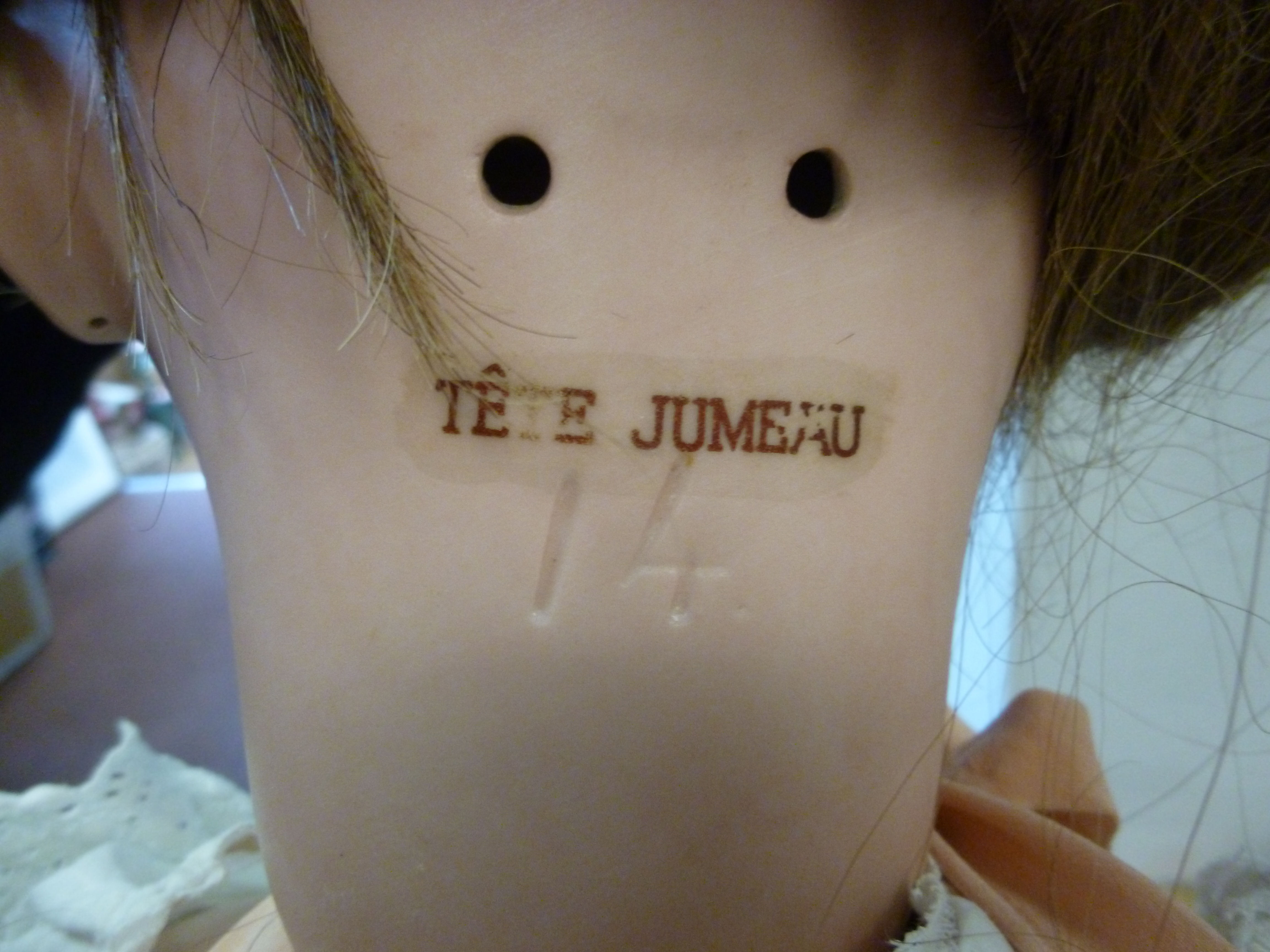 A Tete Jumeau bisque head doll, having p - Image 5 of 6